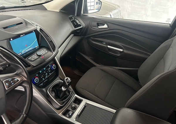 Ford Kuga cena 69900 przebieg: 76297, rok produkcji 2018 z Wyszków małe 781